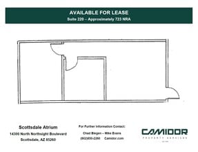 14300 N Northsight Blvd, Scottsdale, AZ à louer Plan d’étage– Image 1 sur 1