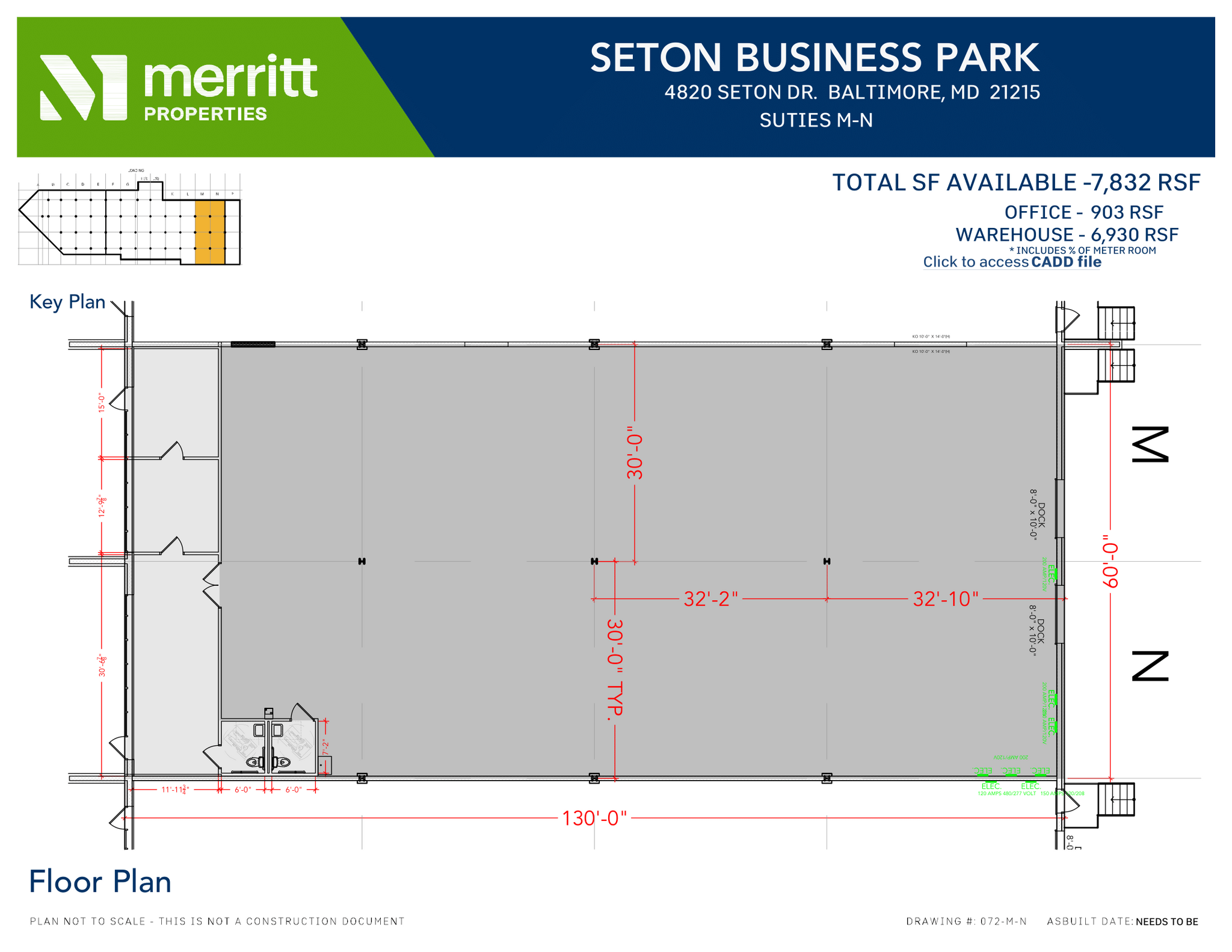 4820 Seton Dr, Baltimore, MD à louer Plan d’étage– Image 1 sur 1
