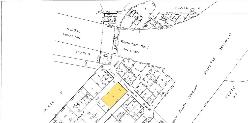 640 Creek Rd, Bellmawr, NJ à vendre - Plan cadastral – Image 3 sur 3