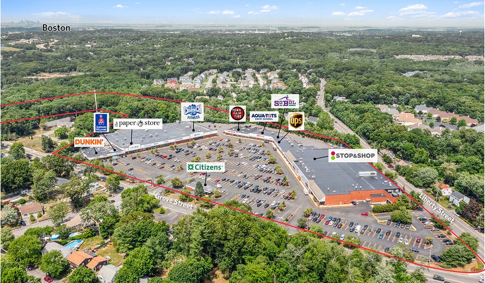 238-310 Grove St, Braintree, MA à louer - Photo de l’immeuble – Image 2 sur 13