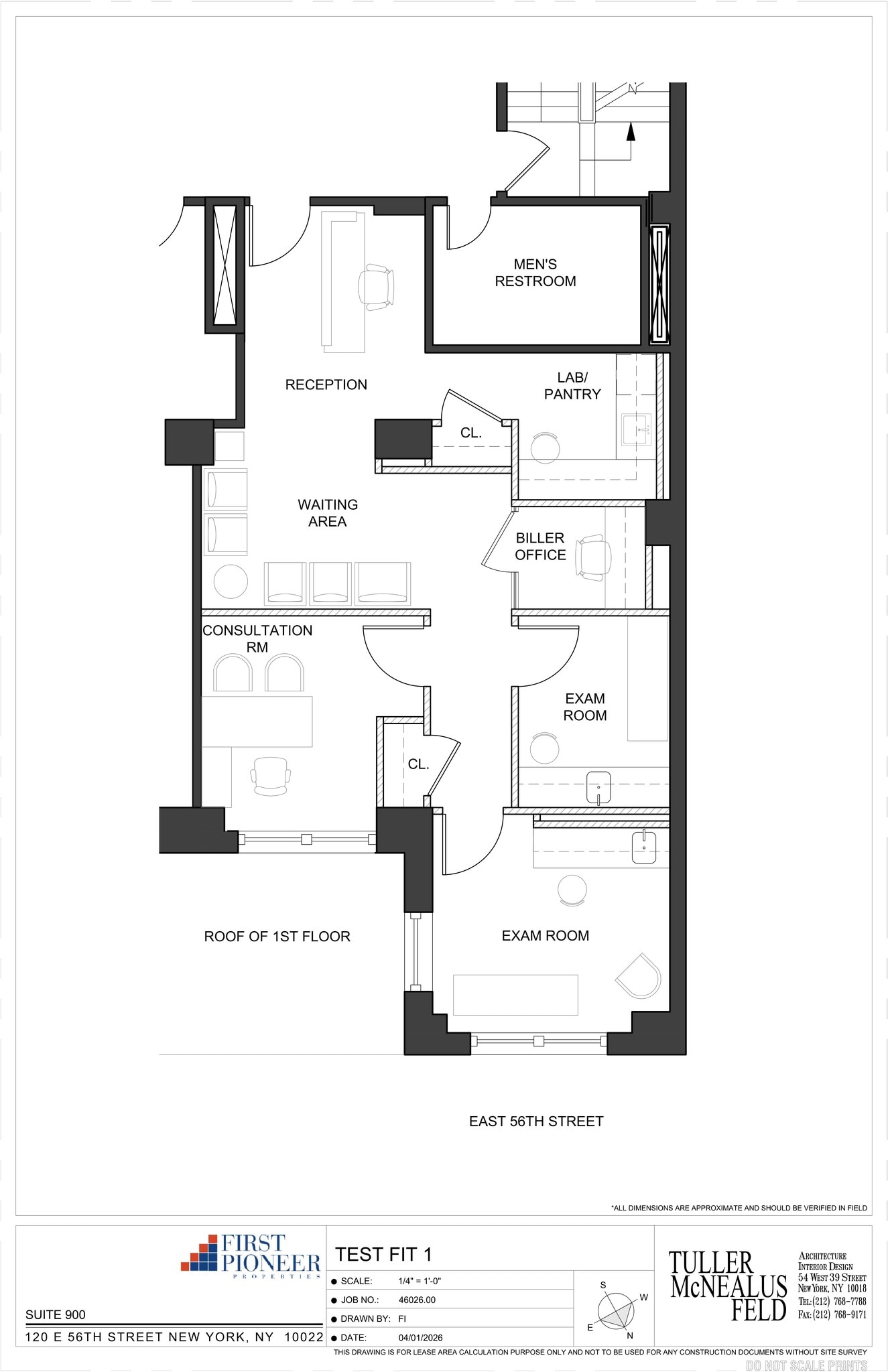 120 E 56th St, New York, NY à louer Plan de site– Image 1 sur 11