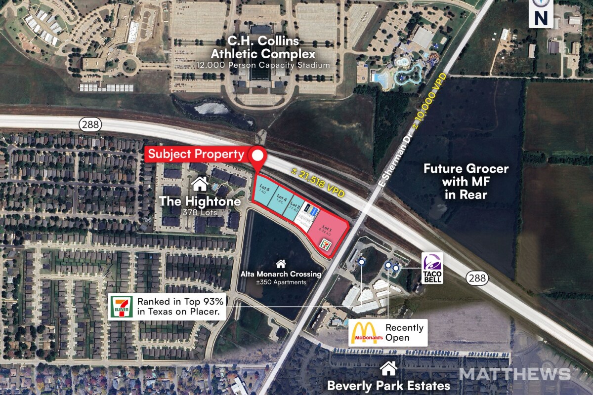 SWC Loop 288 & E. Sherman dr, Denton, TX à louer Photo principale– Image 1 sur 4