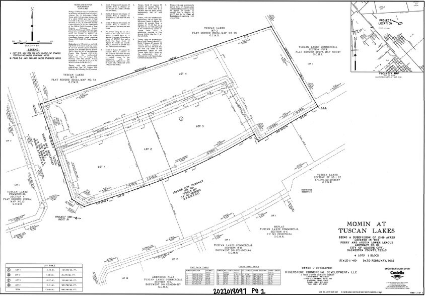 NEC Egret Bay Blvd & League City Parkway, League City, TX à vendre - Plan cadastral – Image 3 sur 3