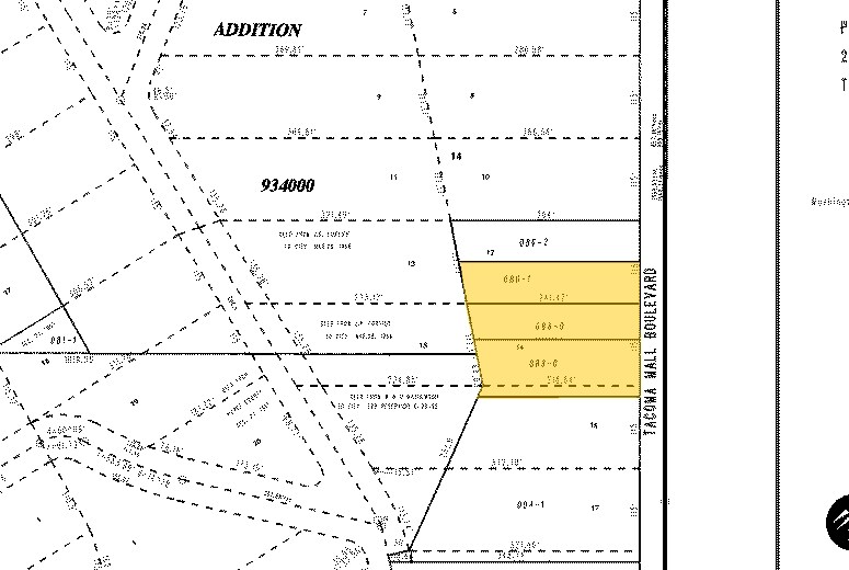 6050 Tacoma Mall Blvd, Tacoma, WA à louer - Plan cadastral – Image 3 sur 3