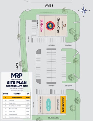 Plus de détails pour 3410 Avenue I, Scottsbluff, NE - Local commercial à louer