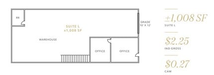 1610 Dell Ave, Campbell, CA à louer Plan d’étage– Image 1 sur 1