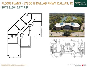 17300 N Dallas Pky, Dallas, TX à louer Plan d’étage– Image 1 sur 1