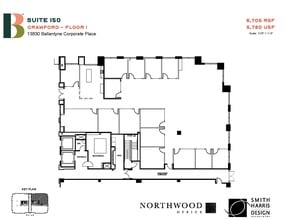 13830 Ballantyne Corporate Pl, Charlotte, NC à louer Plan d’étage– Image 1 sur 1