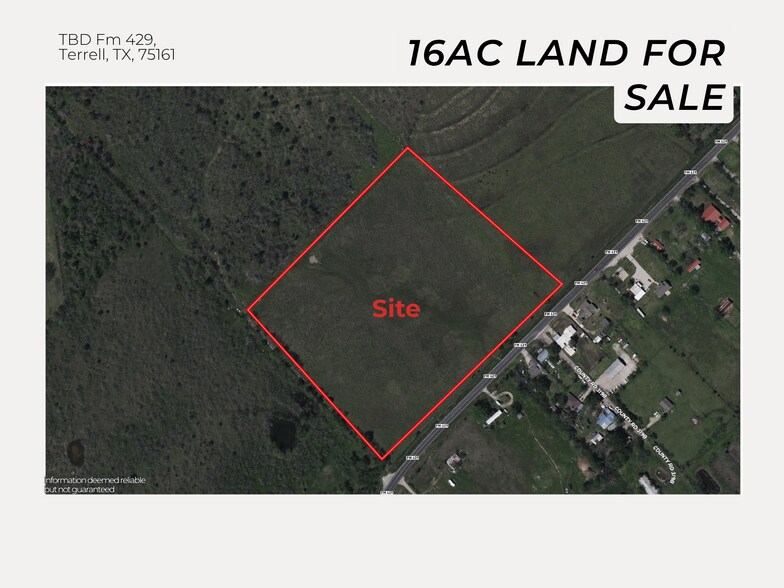 FM 429, Terrell, TX à vendre - Photo principale – Image 1 sur 9