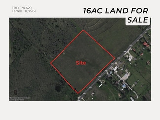 Plus de détails pour FM 429, Terrell, TX - Terrain à vendre