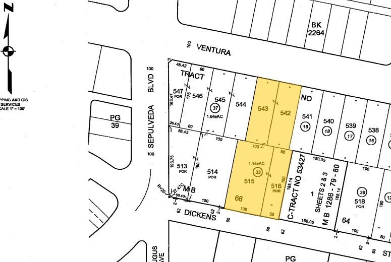 15250 ventura Blvd, Sherman Oaks, CA à louer - Plan cadastral – Image 2 sur 9