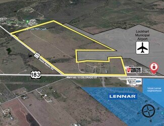 Plus de détails pour 2515 183 Hwy, Lockhart, TX - Terrain à vendre