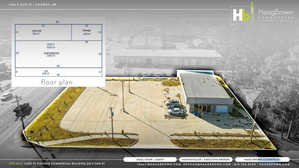 1422 E Oak St, Conway, AR à vendre - Photo de l’immeuble – Image 2 sur 6