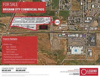 Plus de détails pour 1050 W 1100 S, Brigham City, UT - Terrain à vendre