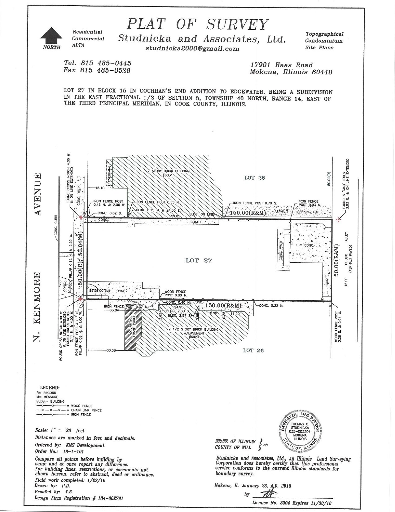 6027 N Kenmore Ave, Chicago, IL à vendre Plan cadastral– Image 1 sur 12