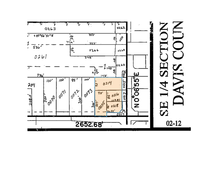 NWC 300 N 2000 W, West Point, UT à louer - Plan cadastral – Image 2 sur 2