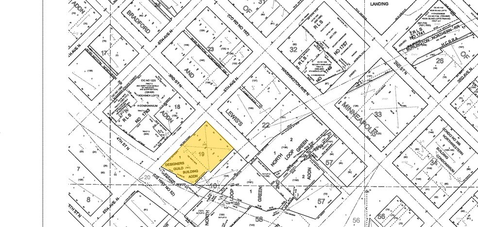 305 5th Ave N, Minneapolis, MN à louer - Plan cadastral – Image 2 sur 45