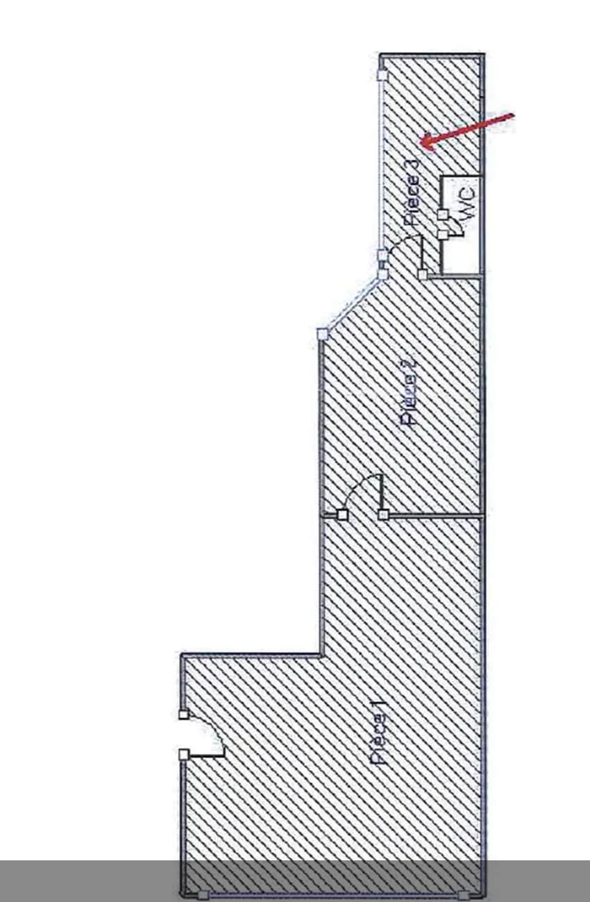 Local commercial dans Paris à louer Plan d’étage– Image 1 sur 1