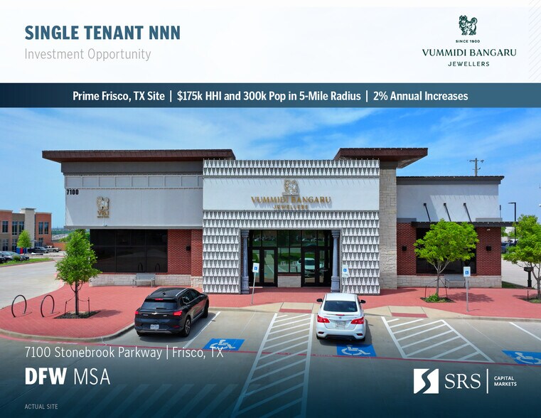 7100 Stonebrook Pky, Frisco, TX à vendre - Photo de l’immeuble – Image 1 sur 9