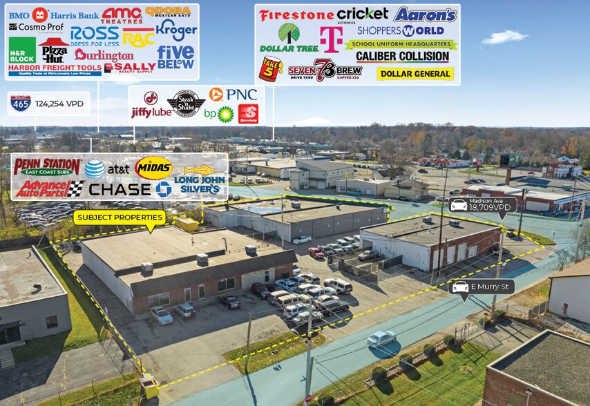 3301-3307 S Madison Ave, Indianapolis, IN à vendre - Photo de l’immeuble – Image 3 sur 9