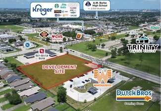 Plus de détails pour 1835 Country Club Rd, Lake Charles, LA - Terrain à vendre
