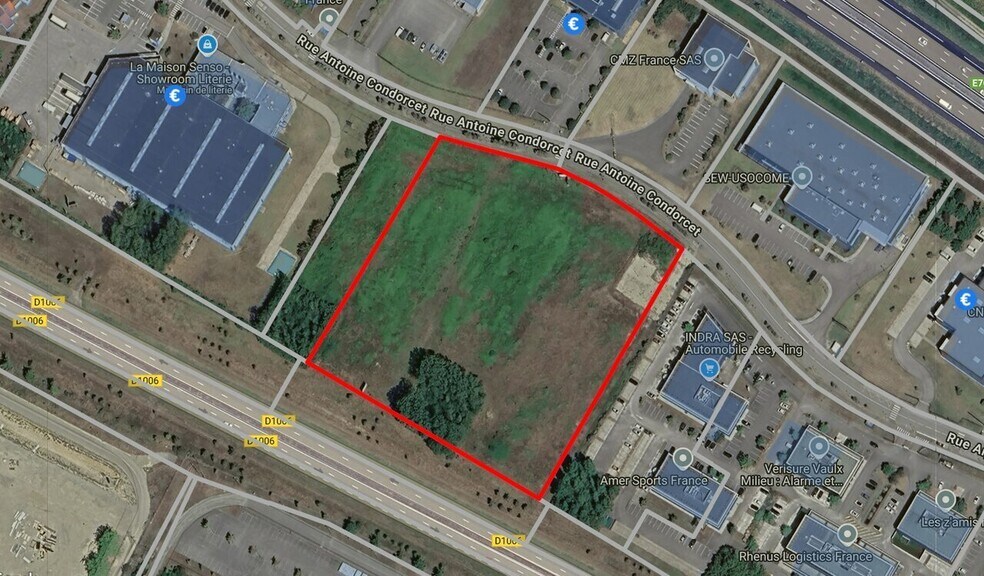 Terrain dans Villefontaine à vendre - Plan de site – Image 3 sur 3