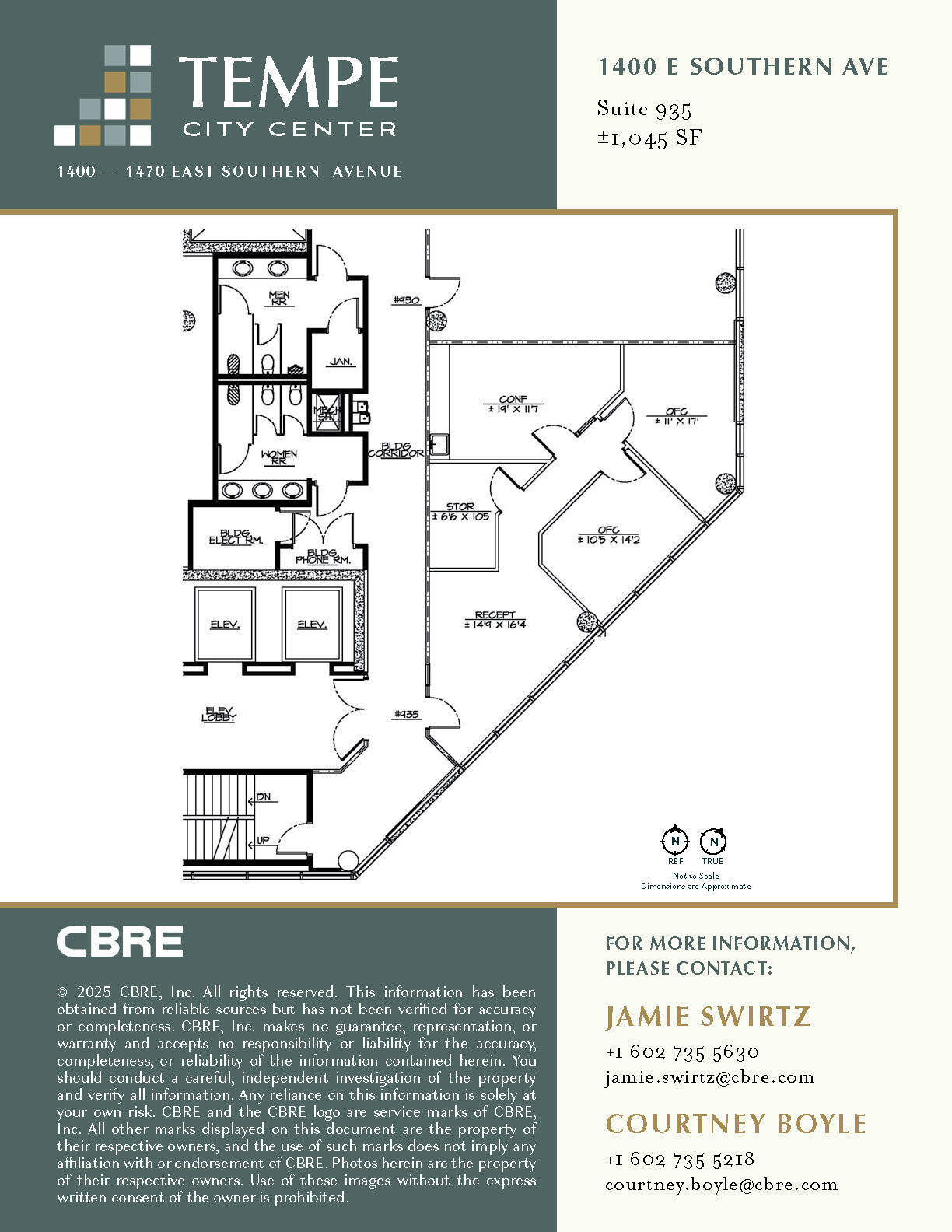 1400 E Southern Ave, Tempe, AZ à louer Plan d’étage– Image 1 sur 1