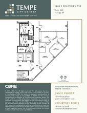 1400 E Southern Ave, Tempe, AZ à louer Plan d’étage– Image 1 sur 1