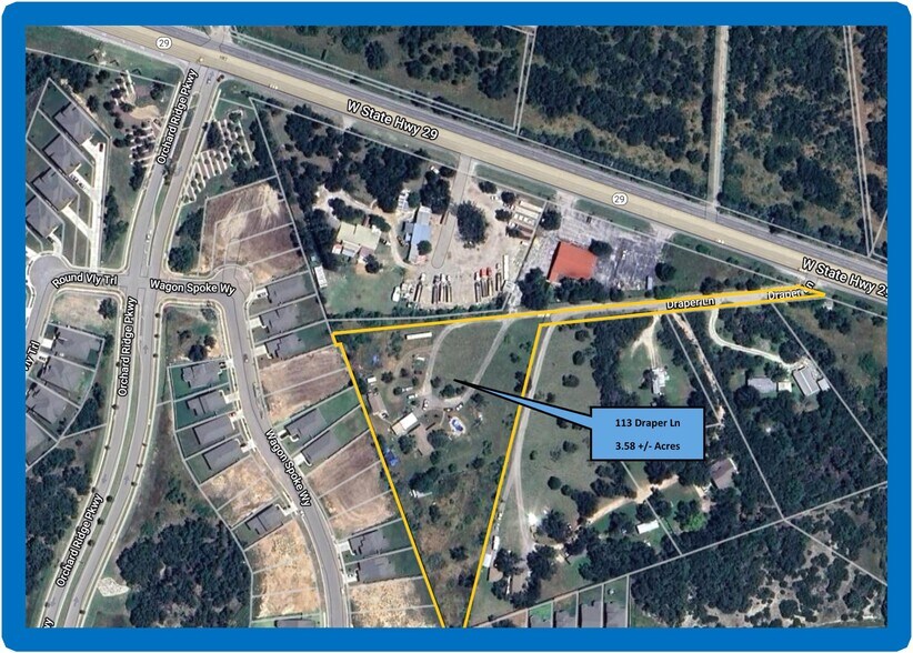 9415 W State Highway 29, Georgetown, TX à vendre - Photo de l’immeuble – Image 2 sur 27