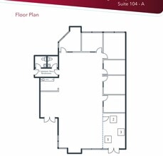 23181 Verdugo Dr, Laguna Hills, CA à louer Plan d’étage– Image 1 sur 2