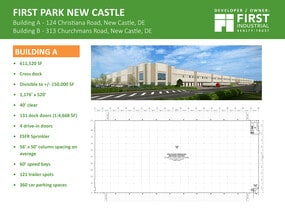 0 Christiana Rd, New Castle, DE à louer Plan d’étage– Image 2 sur 2