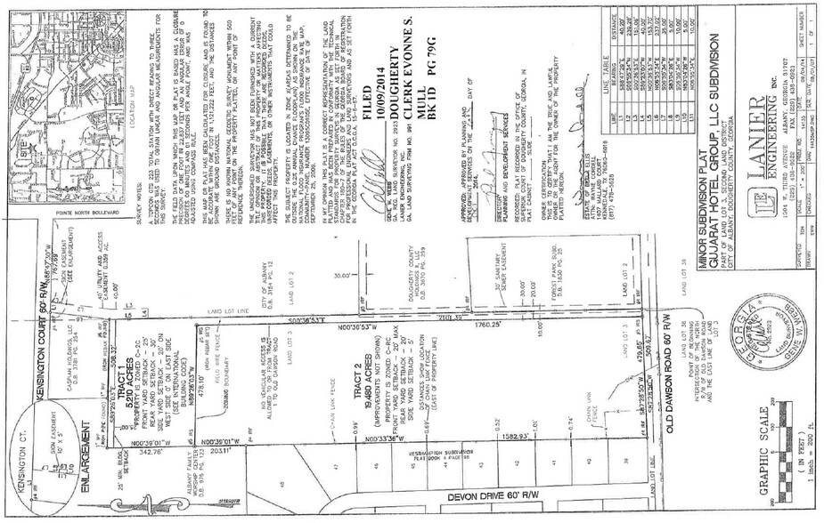 3101 Old Dawson Rd, Albany, GA à vendre - Plan cadastral – Image 2 sur 3