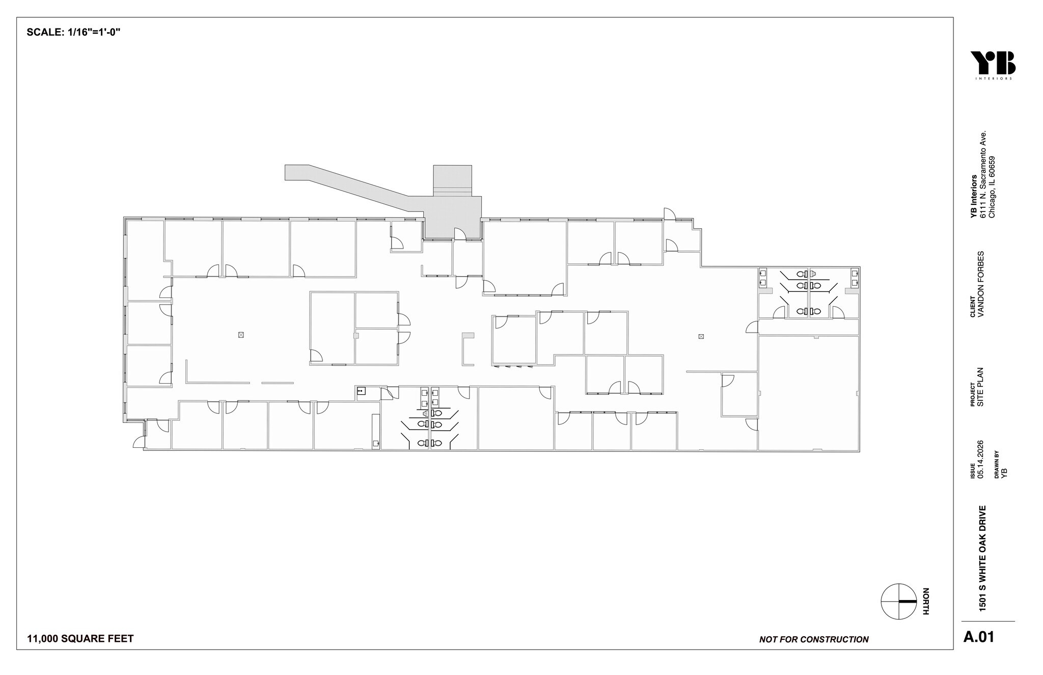 1501-1531 S White Oak Dr, Waukegan, IL à louer Plan de site– Image 1 sur 1