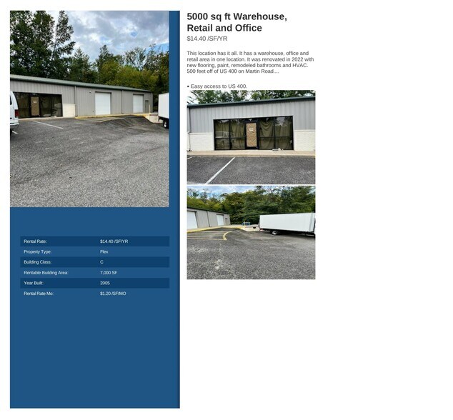 4465 Martin Rd, Cumming, GA à louer - Photo de l’immeuble – Image 1 sur 19