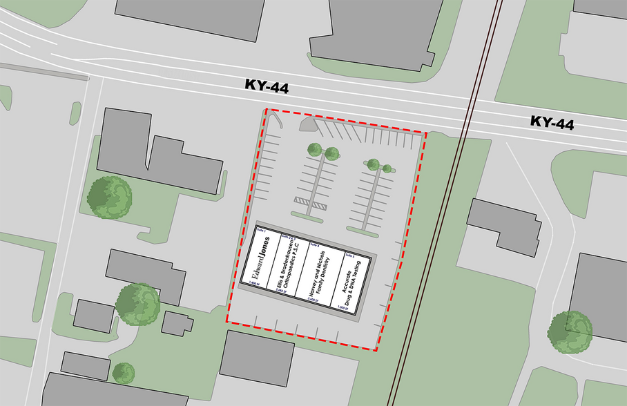 181 Highway 44 E, Shepherdsville, KY à vendre - Plan de site – Image 2 sur 8