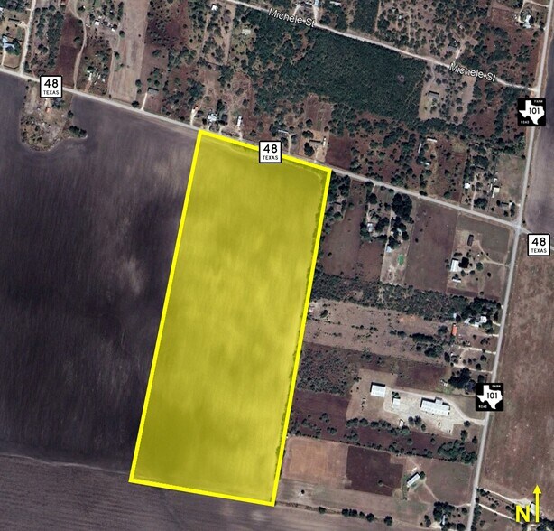 CR 48, 54.166 AC, Robstown, TX à vendre - Photo principale – Image 1 sur 4