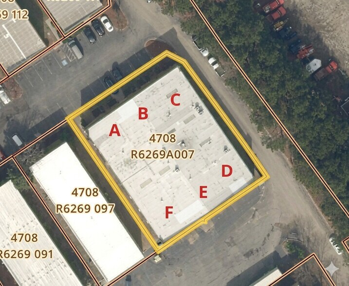 4708 S Old Peachtree Rd, Peachtree Corners, GA à vendre - Carte – Image 2 sur 2