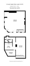 42 Lower Clapton Rd, Londres à louer Plan d’étage– Image 2 sur 3