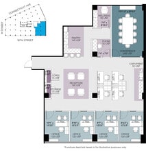 1150 Connecticut Ave NW, Washington, DC à louer Plan d’étage– Image 1 sur 1