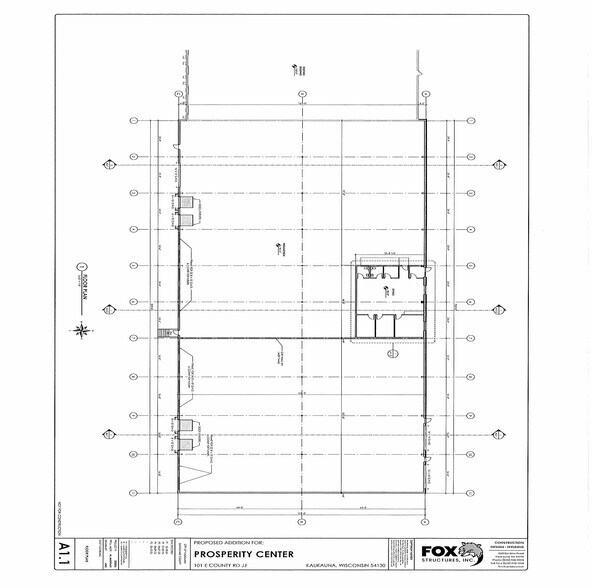 101 E County Road JJ, Kaukauna, WI à louer - Plan d’étage – Image 2 sur 2