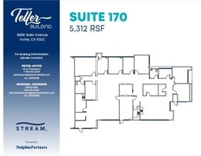 18818 Teller Ave, Irvine, CA à louer Plan d’étage– Image 1 sur 2