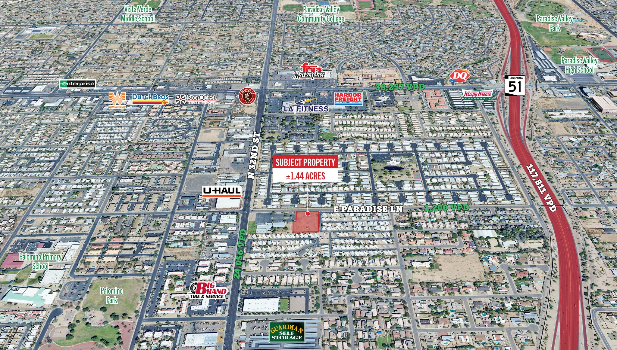 3275 E Paradise Ln, Phoenix, AZ à vendre Photo principale– Image 1 sur 2