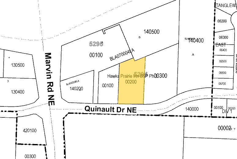 8312 Quinault Dr NE, Lacey, WA à louer - Plan cadastral – Image 3 sur 3