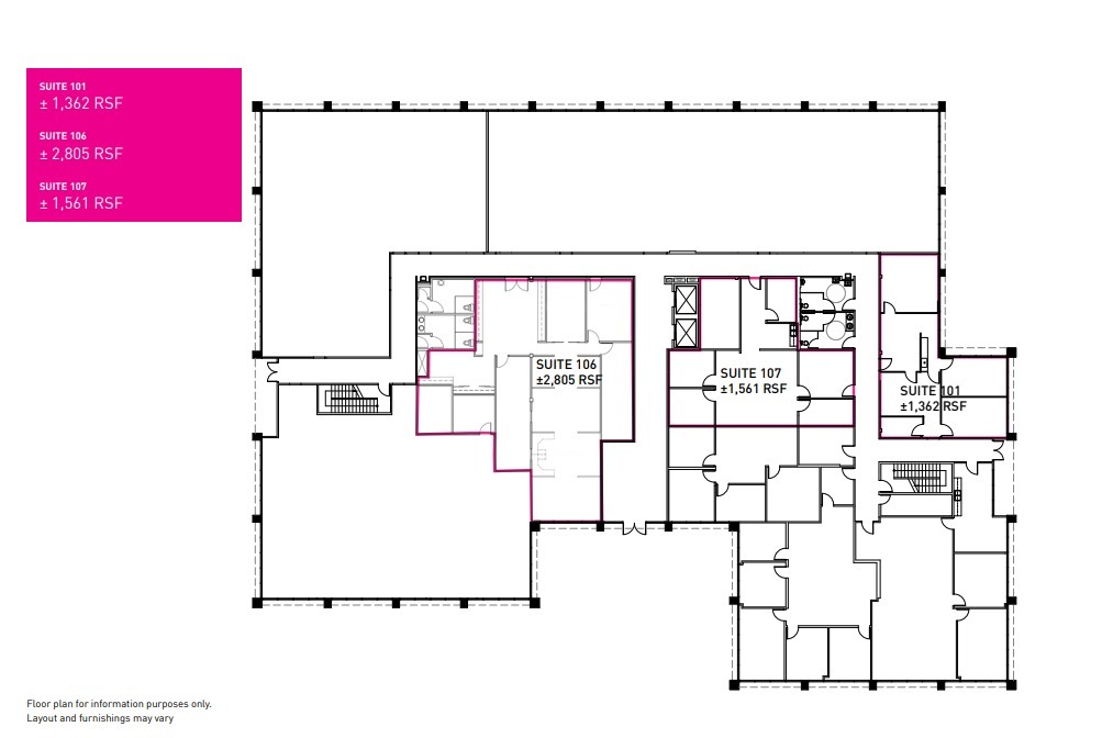 13400 Riverside Dr, Sherman Oaks, CA à louer Plan d’étage– Image 1 sur 1