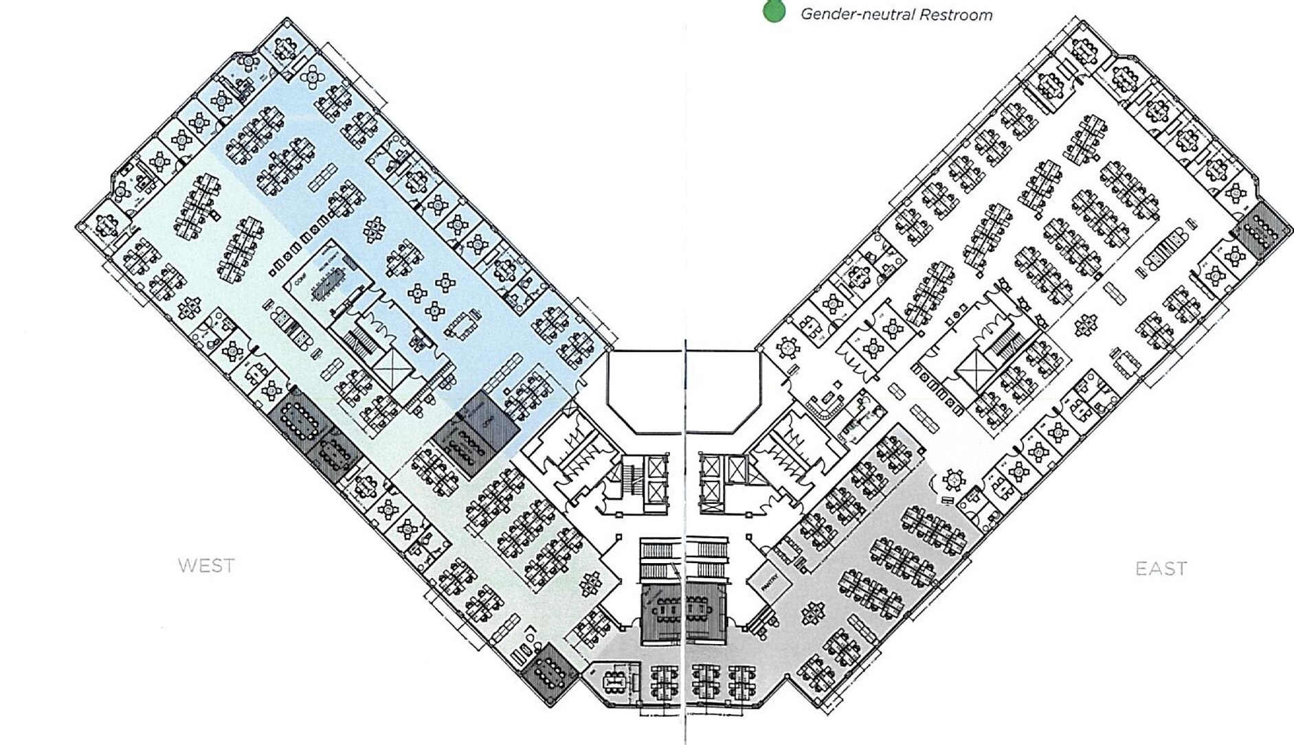 1900 West Field Ct, Lake Forest, IL à louer Plan d’étage– Image 1 sur 8
