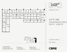 2625 Butterfield Rd, Oak Brook, IL à louer Plan d’étage– Image 1 sur 1