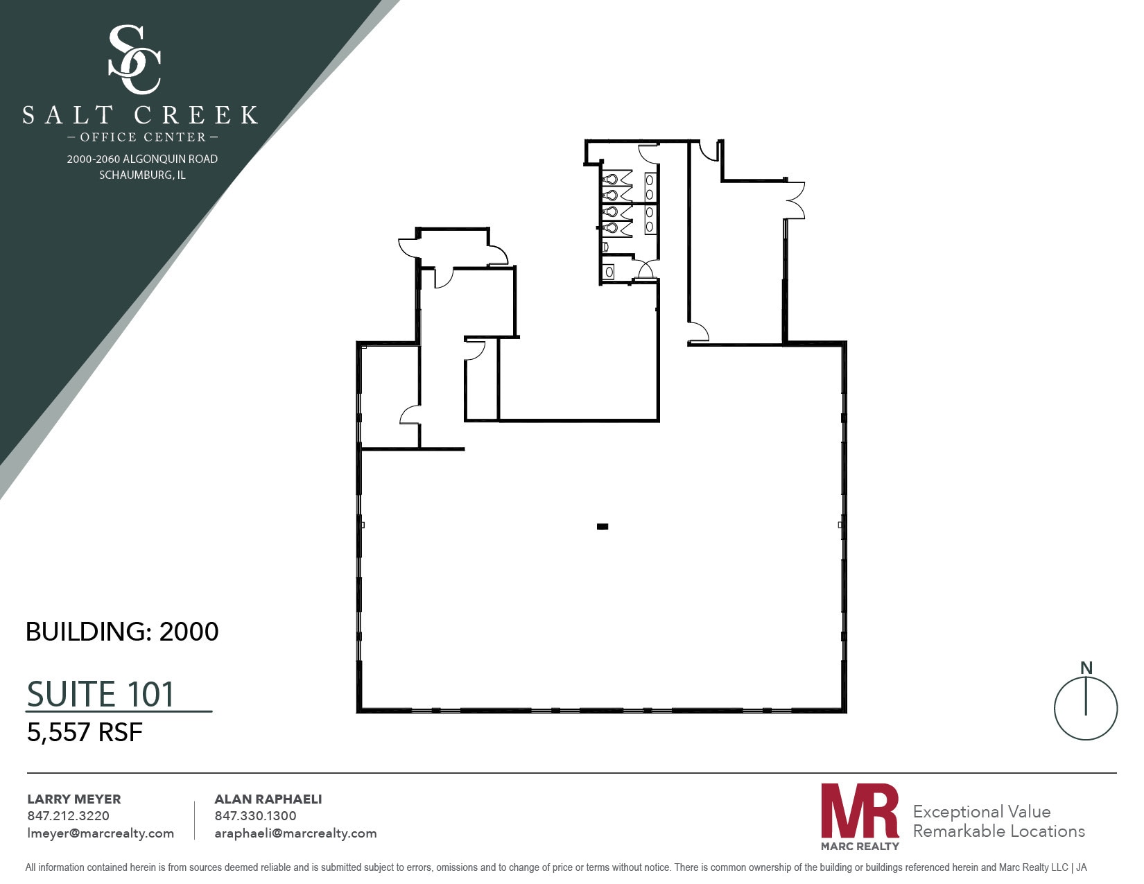 2010 E Algonquin Rd, Schaumburg, IL à louer Plan d’étage– Image 1 sur 1