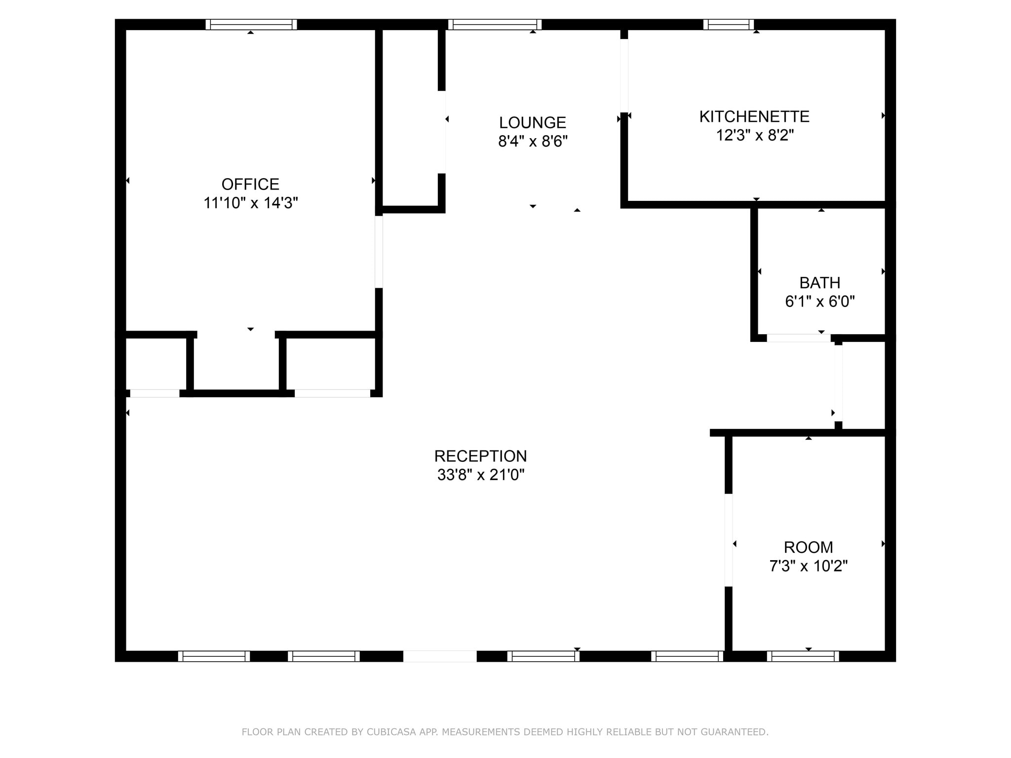 550 Balmoral Cir N, Jacksonville, FL à louer Plan d’étage– Image 1 sur 9