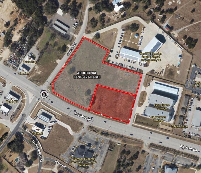 5601 & 5631 Williams, Georgetown, TX à louer - Photo de l’immeuble – Image 2 sur 2