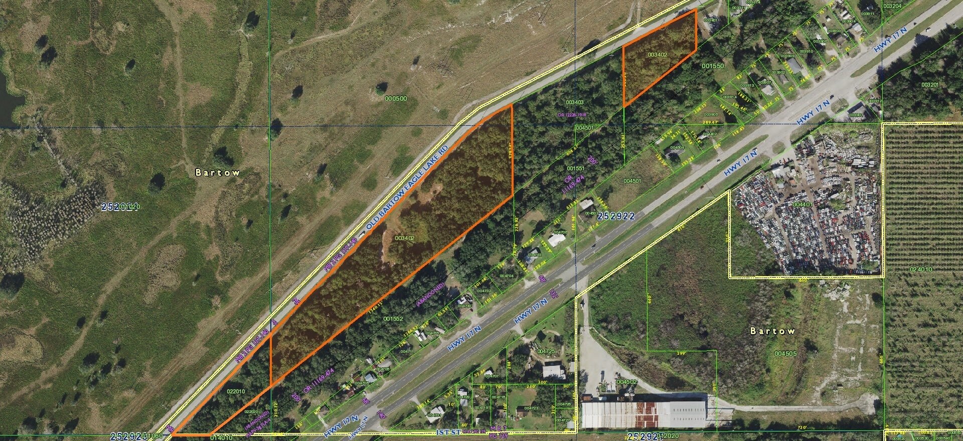 0 Old Bartow Eagle Lake, Bartow, FL à vendre Photo principale– Image 1 sur 2